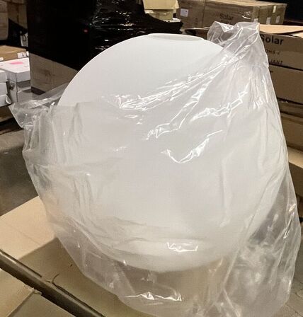 2 Stk Kugle Lampeskærm