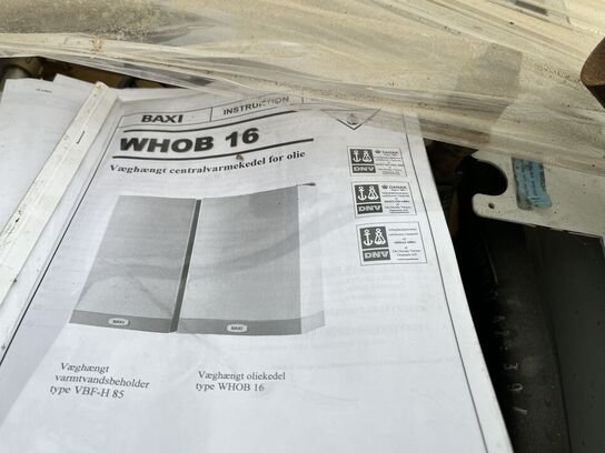 Oliekedel + Varmtvandsbeholder BAXI 