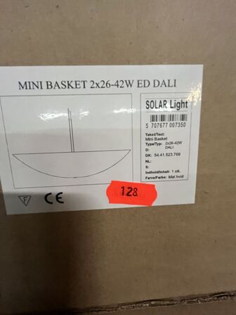 Pll. Lamper DC LIGHT Secure (88 Stk.)