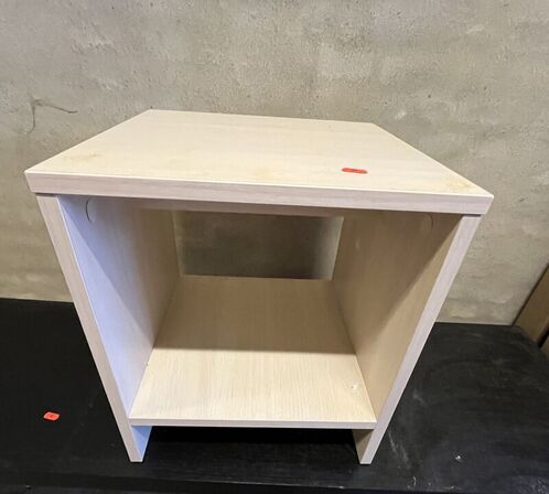 Natbord, Bænk +  2 Stk.  Bagagestativ