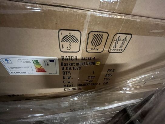 Pll. Lamper SOLAR LIGHT Basket Maxi (9 Stk.) + Mini (11 Stk.)