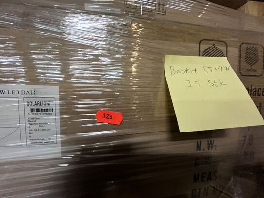 Pll. Lamper SOLAR LIGHT Basket 55 Maxi D700 (15 Stk.)