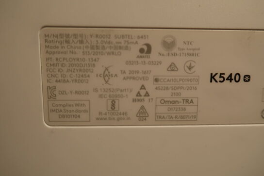 2 stk.  Logitech MK540 Advanced trådløs keyboard