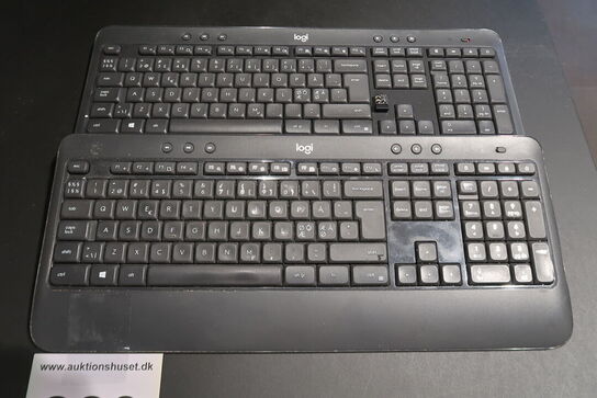 2 stk.  Logitech MK540 Advanced trådløs keyboard