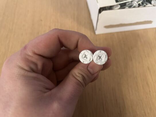 Skruer til Troldtekt, 5,0x45mm WHITE 1000stk