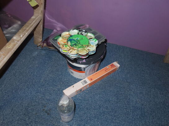 Trappestige, sækkepude, m.v.