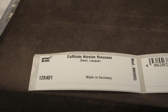 Manchetknapper MONTBLANC Nicolas Rieussec