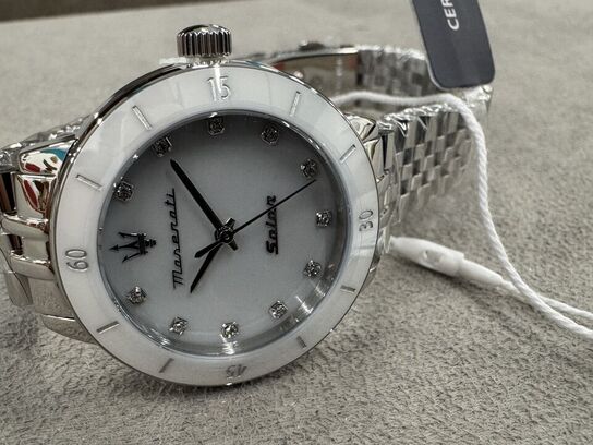 Armbåndsur MASERATI SUCCESSO SOLAR 32 MM SOLAR WHI DIAL