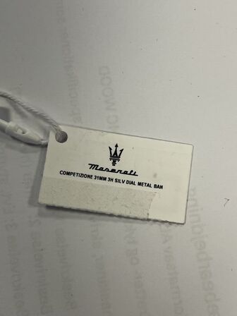 Armbåndsur  MASERATI COMPETIZIONE 31 MM 3H SILV DIAL METAL BAN