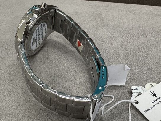 Armbåndsur  MASERATI COMPETIZIONE 43 MM MULT. BLACK DIAL BR SS