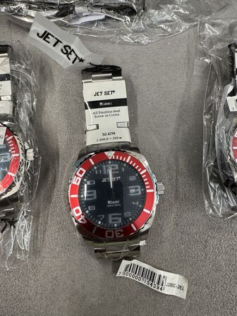 4 stk. Ure JET SET MIAMI