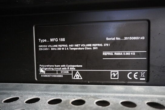 Displaykøleskab (Knust frontglas)