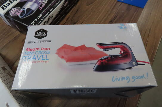 Hårtørre, Krøllejern & strygejern OBH NORDICA