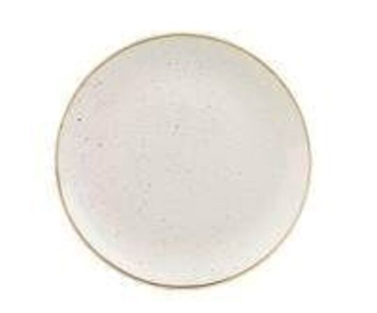 18 stk. Tallerken coupe vanilje 324 mm Stonecast Churchill