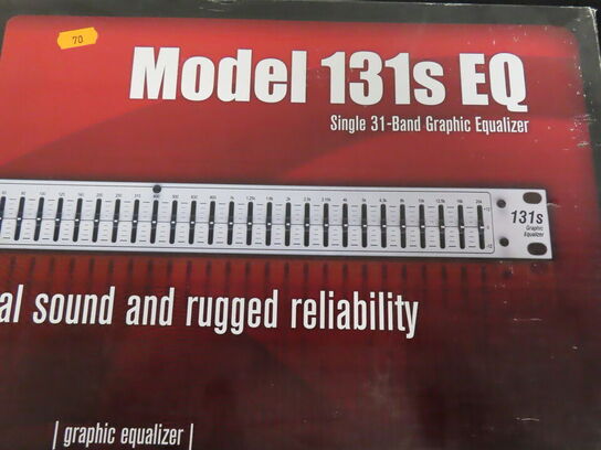 Grafisk equalizer DBX 131S