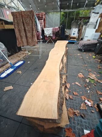 6 stk. Bøgetræsplanker str. 280 x 45 / 36 x 5,2