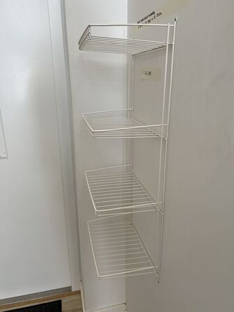 5 stk. Kosteskabsindsatse H: 83 x B: 35,5 x D: 28 cm