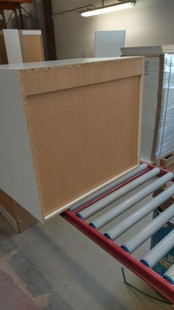 4 stk. usamlet underskabe H: 70,4 x B: 80 x D: 58,1