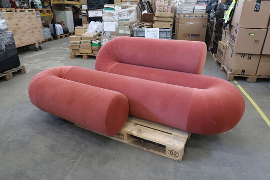 Sofa DANTE "Serpentine Couch"
