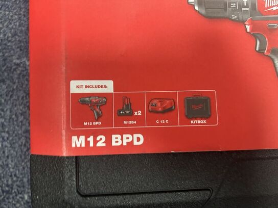 Milwaukee Skruemaskine M12 BDD