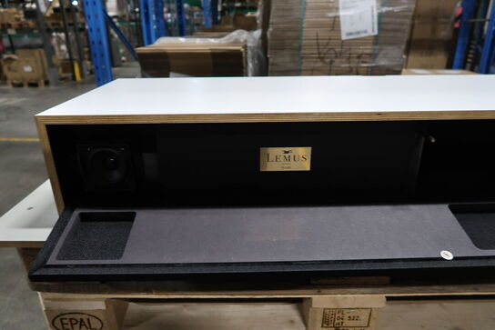 Soundbar/Lydmøbel LEMUS Piano V2 - Polar White