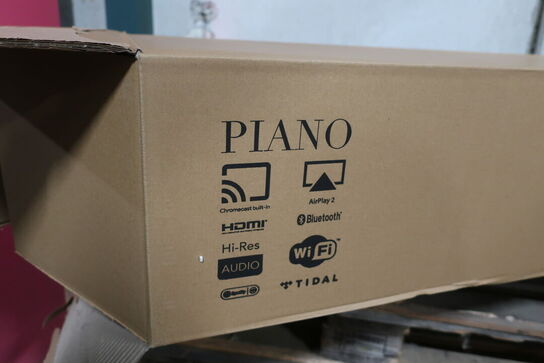 Soundbar/Lydmøbel LEMUS Piano V2 - Light Greige