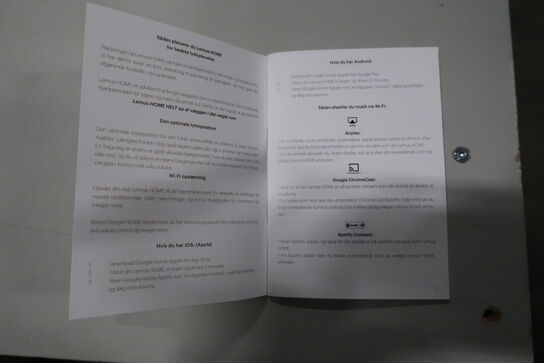 Soundbar/Lydmøbel LEMUS Piano V2 - Polar White