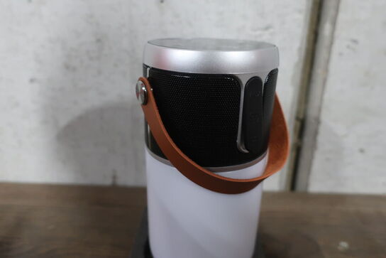 Transportabel højttaler/lampe LEMUS Glow 