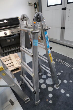 Trappetrin samt multistige ZARGES