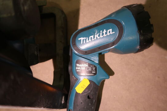 2 stk. arbejdslamper MAKITA DML185, DML805 med batteri