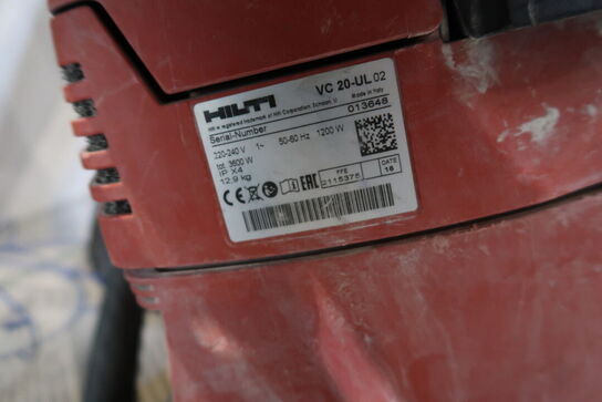Støvsuger HILTI VC 20-UL