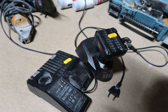2 stk. ladere samt batteri