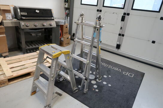 Trappetrin samt multistige ZARGES