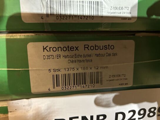 Kronotex laminat gulv Harbour Oak Dark 70m2