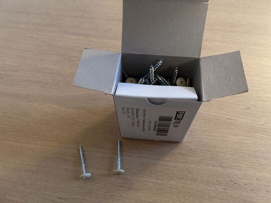 Skruer til Troldtekt, 5,0x45mm BEIGE 500stk