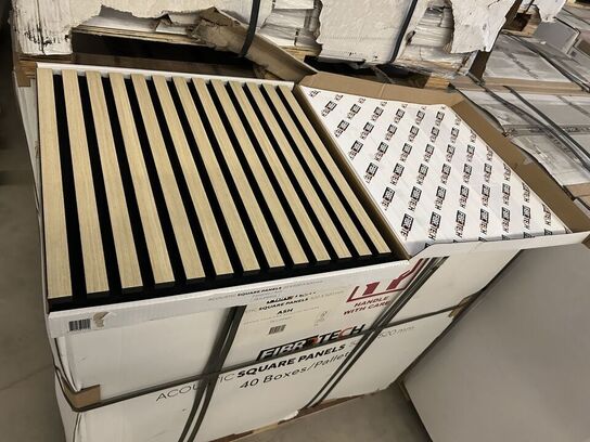 Akustikpanel 12stk (6 pakker) ASH 52x52cm