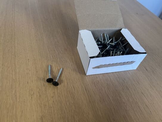 Skruer til Troldtekt, 5,0x45mm BLACK 500stk