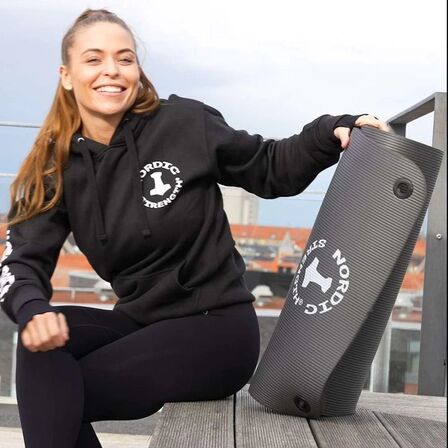 5 stk. Træningsmåtte - Sort og tyk