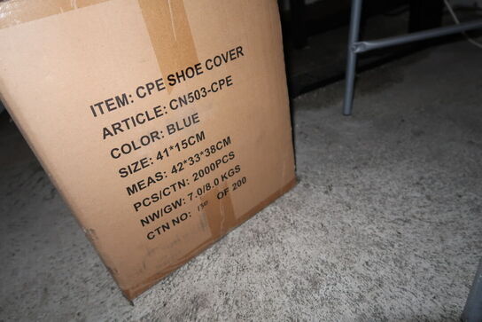 Kasse med overtræksfutter