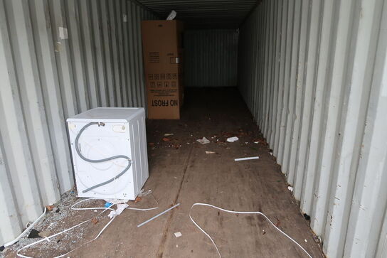 40 fods container med indhold