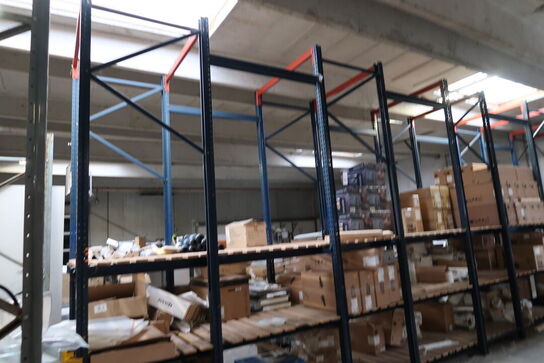 9 fag lagerreoler uden indhold