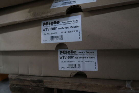 Palle med div. Elektronik og reservedele MIELE m.fl.