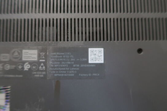 Bærbarcomputer LENOVO ThinkBook 15 G2 ITL