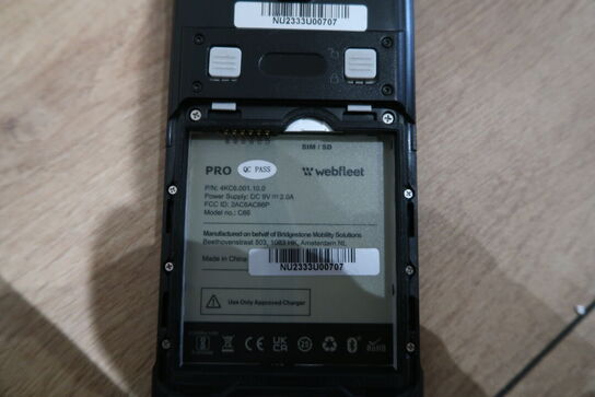 Professionel driver terminal WEBFLEET PRO C66