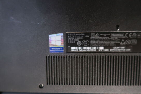 Bærbarcomputer DELL Vostro 3590