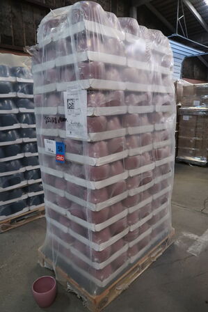 288 stk. 255/18 Keramikpotte Emma mauve Ø 18 H 15,5 cm - Varenummer: 522011