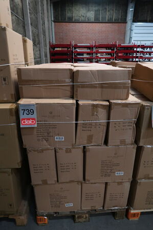 84 stk. Figur Hoved Talvik Cement Gråbrun H30