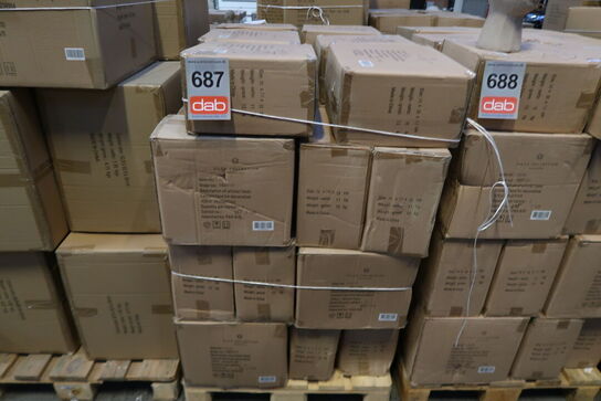 84 stk. Figur Hoved Talvik Cement Lys olivengrøn H30