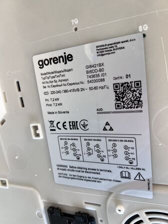 Induktions kogeplade GORENJE (ny)