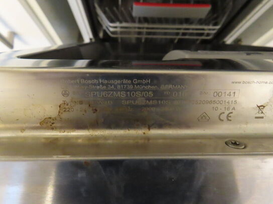 Opvaskemaskine, BOSCH SPU6ZMS10S/05